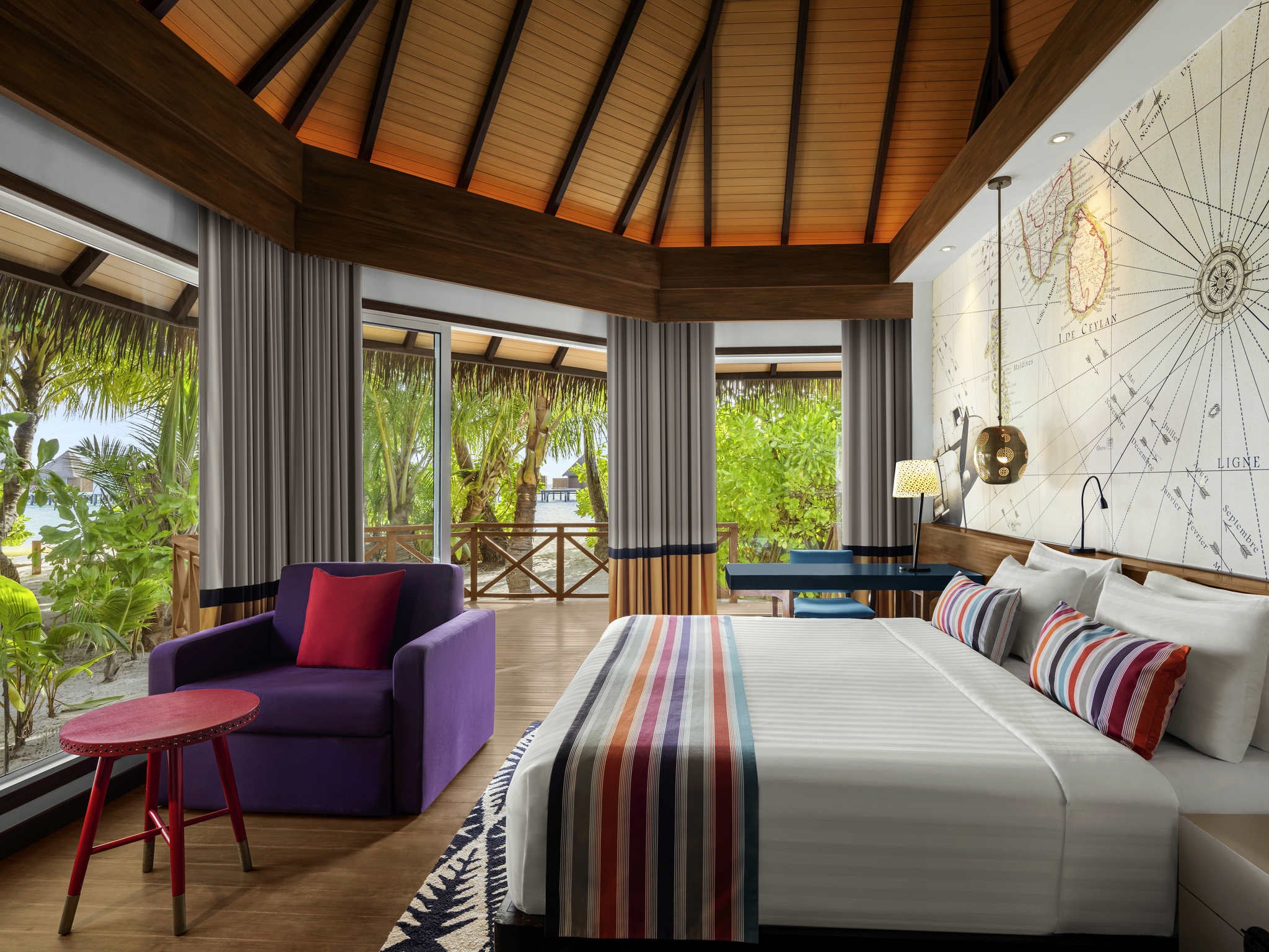 Beach Villa at Mercure Maldives Kooddoo Resort