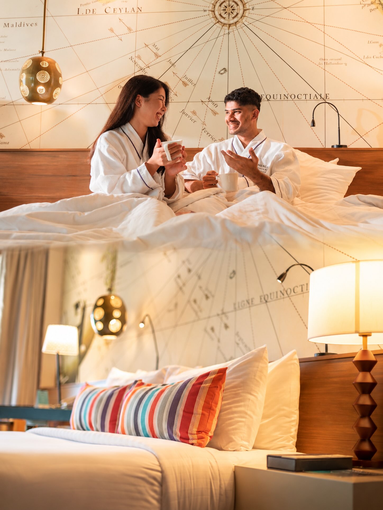 Les matins sont meilleurs quand rien ne presse. ☕✨

Restez enveloppé dans votre peignoir, savourez un café tranquille au lit, et laissez une nouvelle journée commencer en douceur dans votre Beach Villa. Confortable, colorée, et faite pour ceu