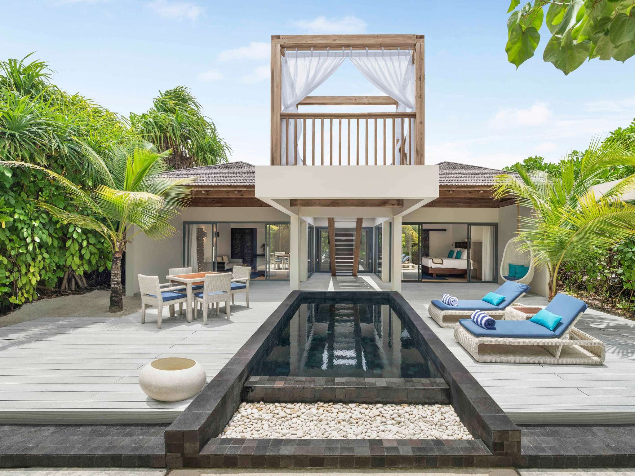 Beach Pool Villa Deluxe im Kuredhivaru Resort and Spa