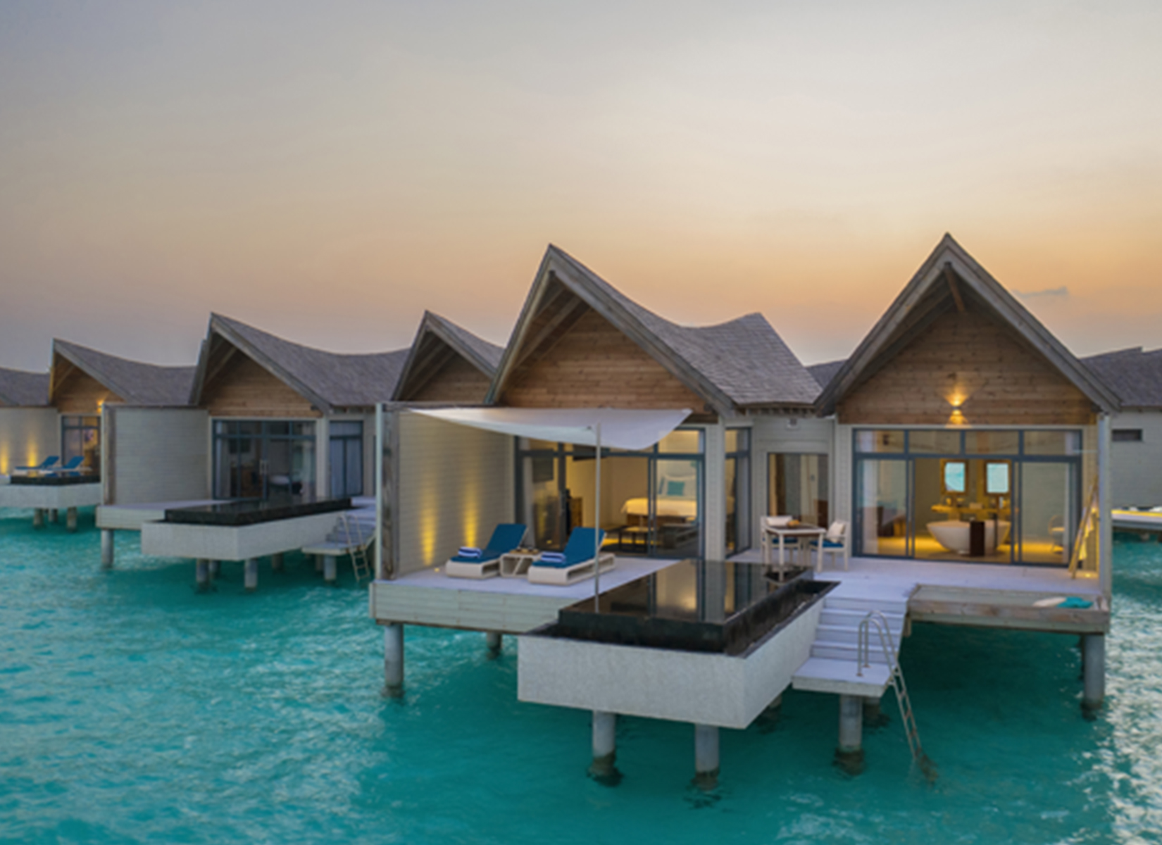 Overwater Pool Villa with private plunge