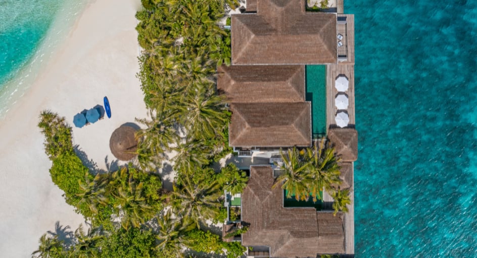 Two Bedroom Beach Pool Residence im Naladhu Private Island Maldives