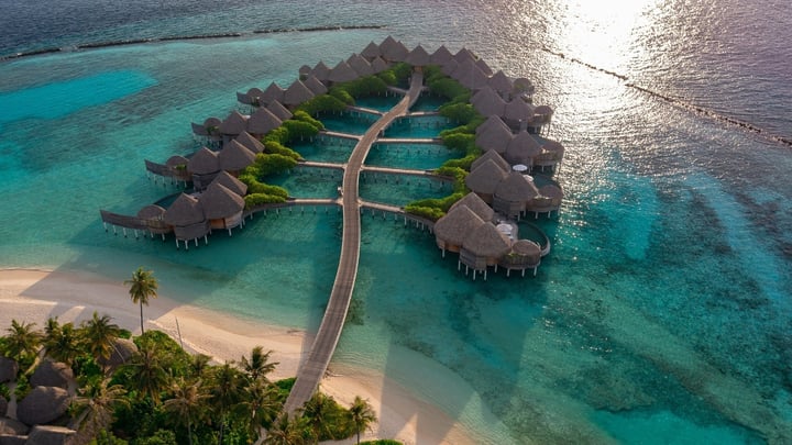 The Nautilus Maldives is a private island hideaway in Baa Atoll, a UNESCO Biosphere Reserve, where just 26 beach and ocean houses offer space, privacy, and deeply personal service.⁠
⁠
Surrounded by lu