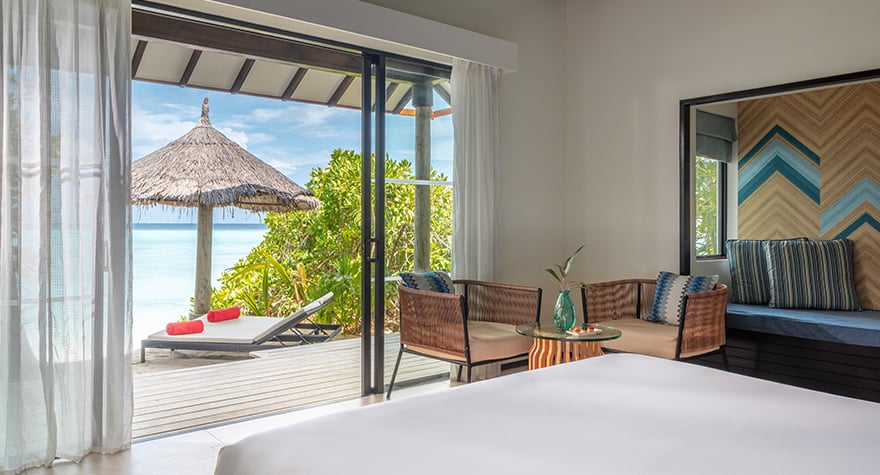 Beach Villa with Private Pool im NH Collection Maldives Havodda Resort