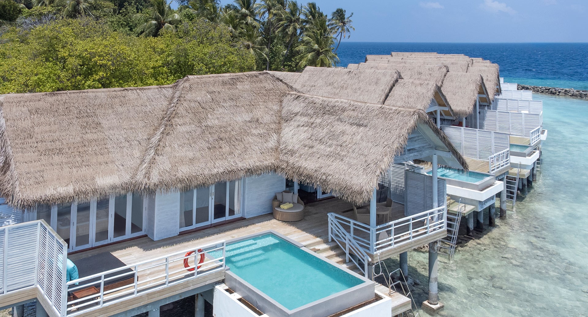 Over Water Royal Residence with Private Pool at NH Maldives Kuda Rah Resort