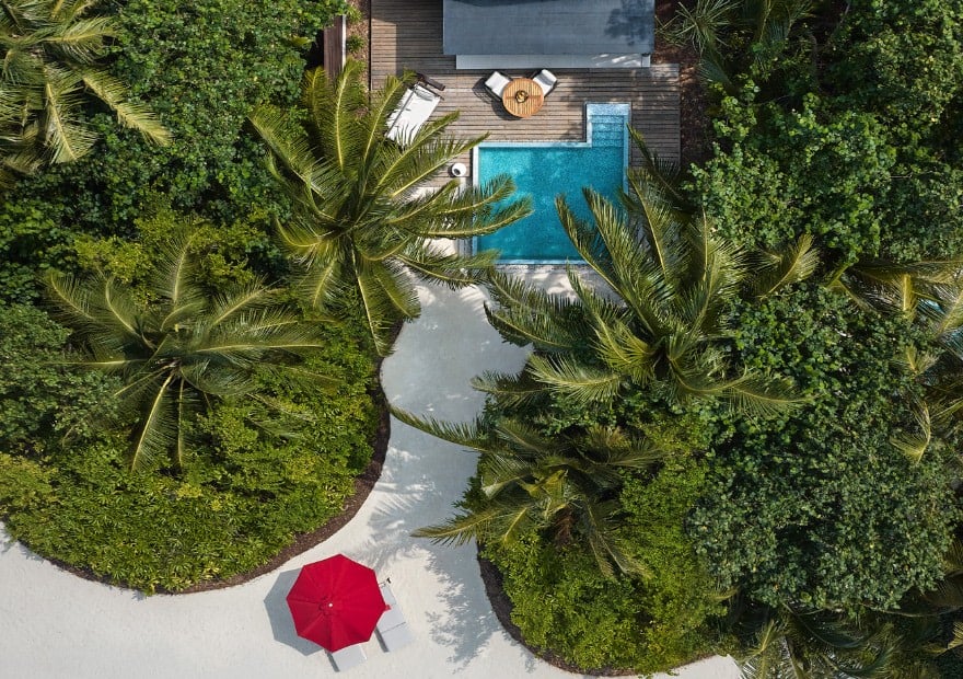 Deluxe Beach Pool Villa im Niyama Private Islands Maldives