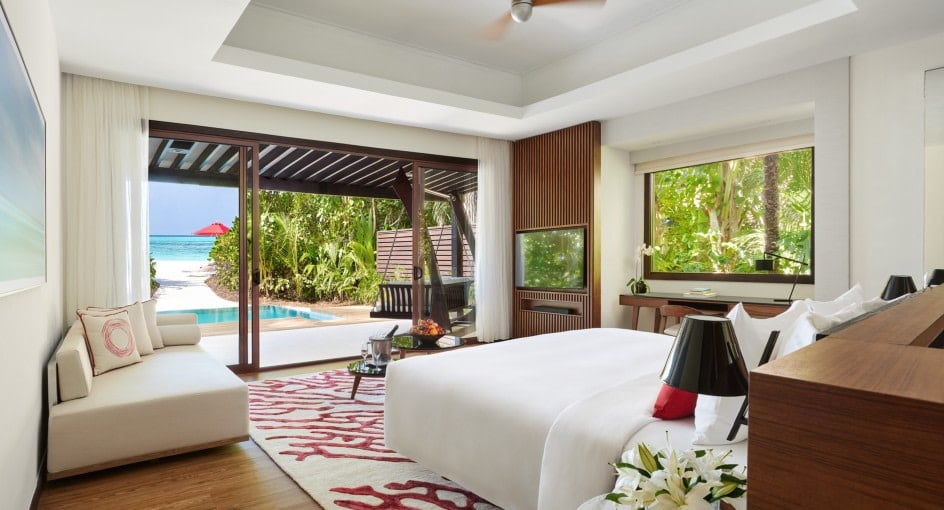 Family Beach Pool Villa im Niyama Private Islands Maldives