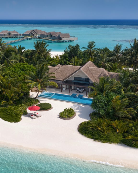 Photo by Niyama Private Islands Maldives on August 12, 2026. May be an image of cabana and text.