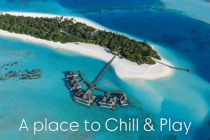 Photo shared by Ishan • Maldives Photographer on August 07, 2026 tagging @niyamamaldives. May be an image of deck chair, chaise longue, beach and text.