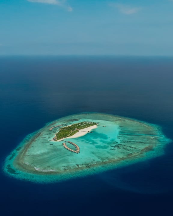 Photo by Noku Maldives, Vignette Collection, an IHG Hotel in Noku Maldives, Vignette Collection. May be an image of ocean, water and text.