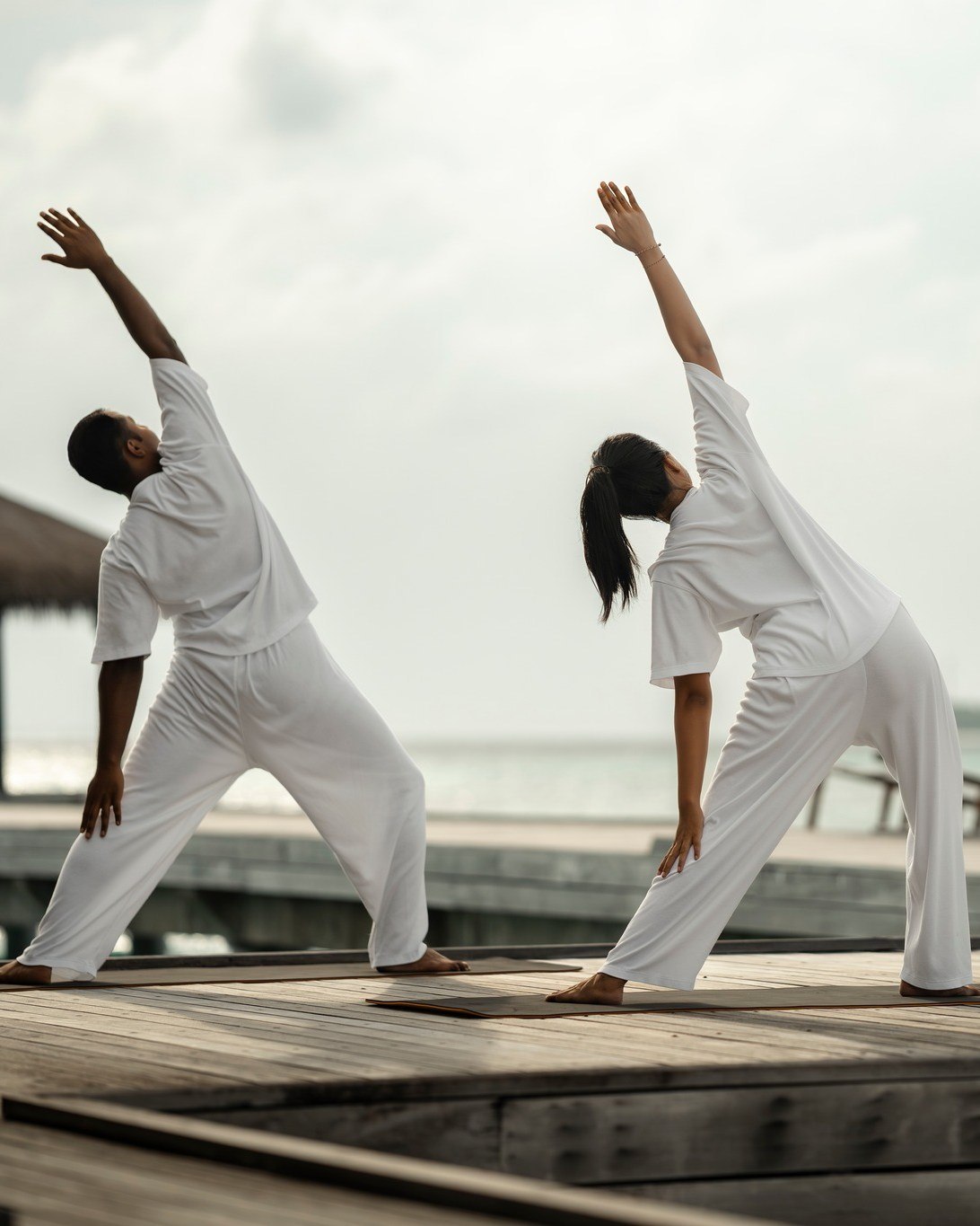Foto von Noku Maldives, Vignette Collection, an IHG Hotel vom 08. Juli 2026. Könnte ein Bild von Kampfkunst, Yoga, Tanzen und Text sein.