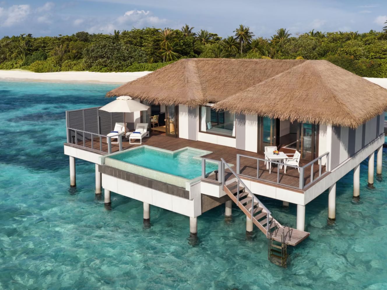 Water Pool Villa im Noku Maldives