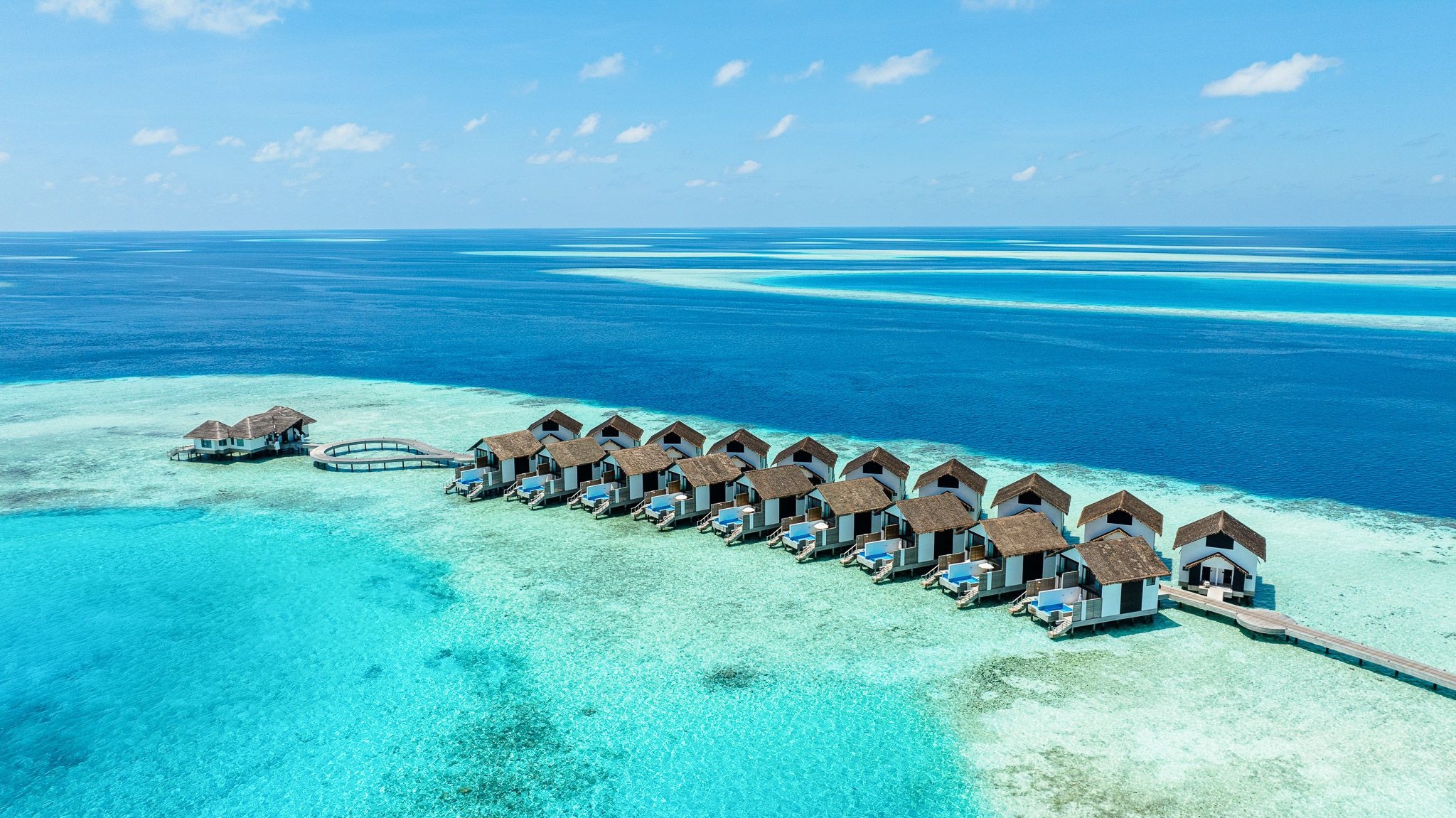 NOOE Maldives Kunaavashi aerial view