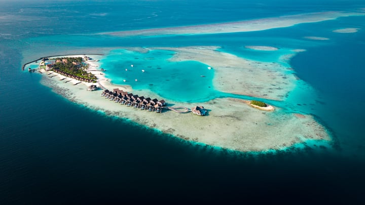Photo by NOOE Maldives Kunaavashi in NOOE Maldives Kunaavashi. May be an image of ocean and text.