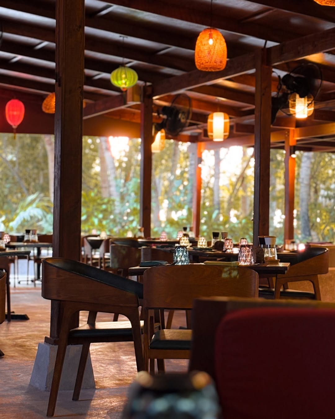 Photo by Oaga Art Resort - Maldives on August 30, 2026. May be an image of lantern, outdoors and text.