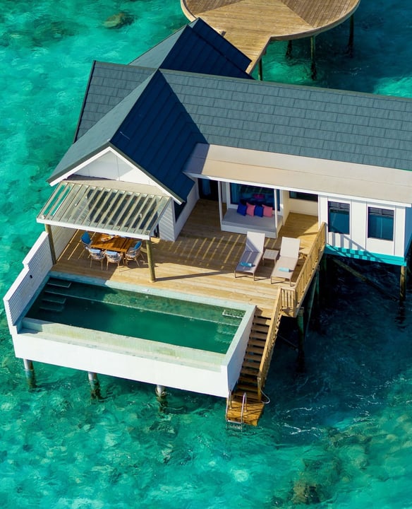 Photo by OBLU NATURE Helengeli by SENTIDO on August 09, 2026. May be an image of boathouse, houseboat and text.
