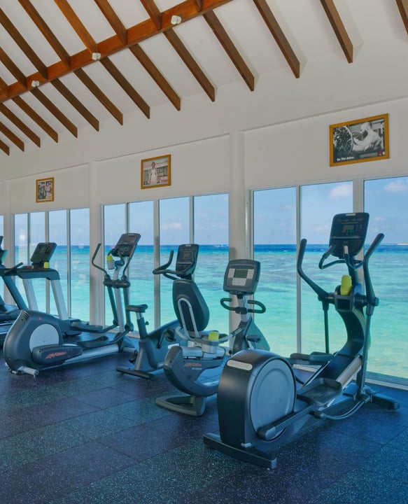 Photo by OBLU NATURE Helengeli by SENTIDO in OBLU NATURE Helengeli. May be an image of treadmill and text.