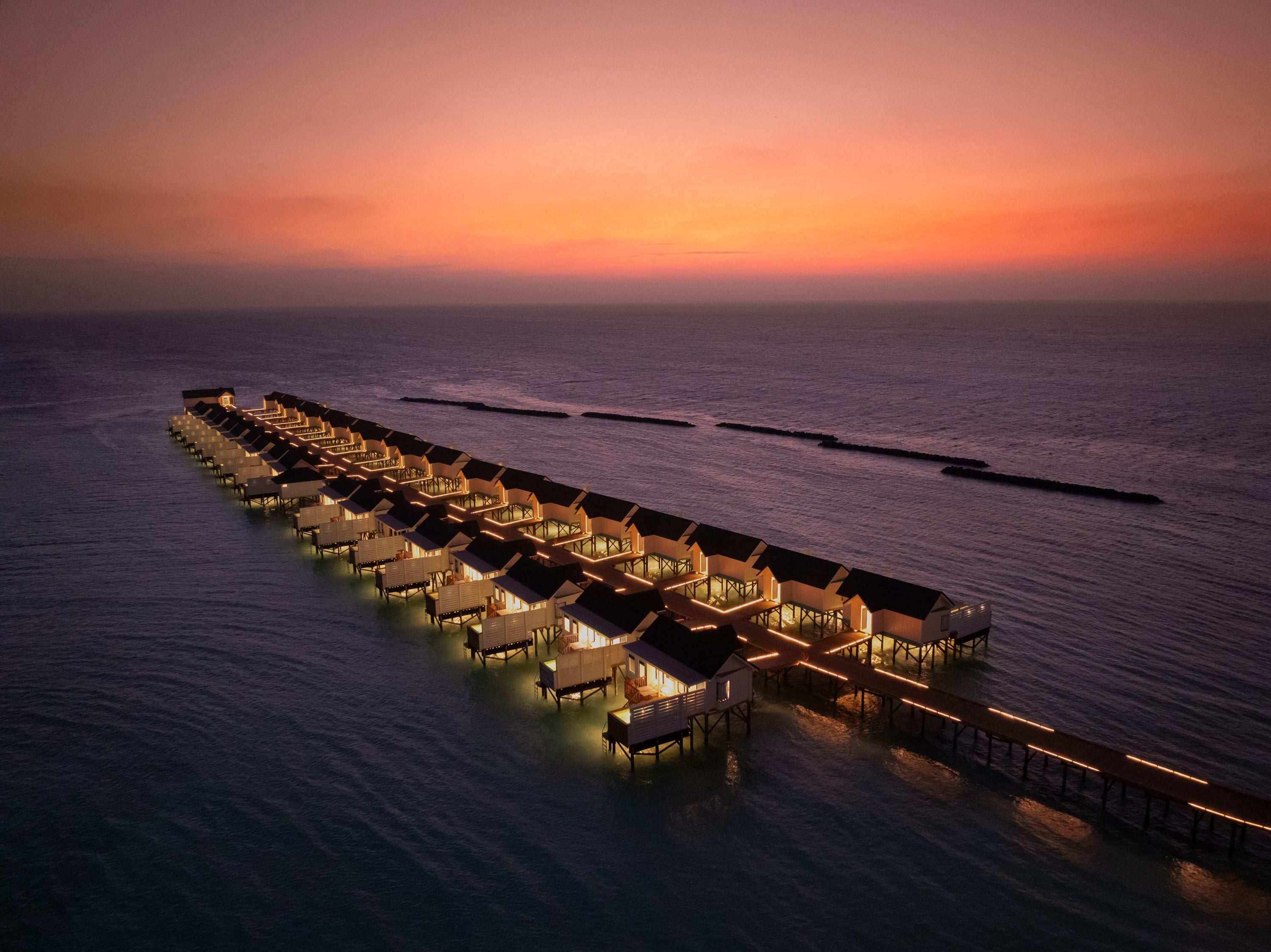 Sunset Water Villa with Pool im OBLU NATURE Helengeli
