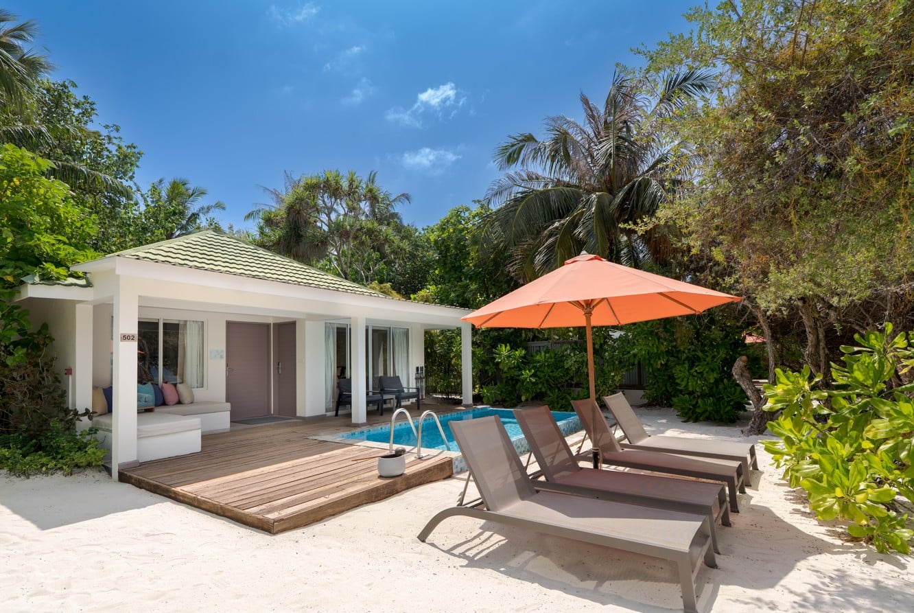 Two-Bedroom Beach Suite with Pool im OBLU NATURE Helengeli
