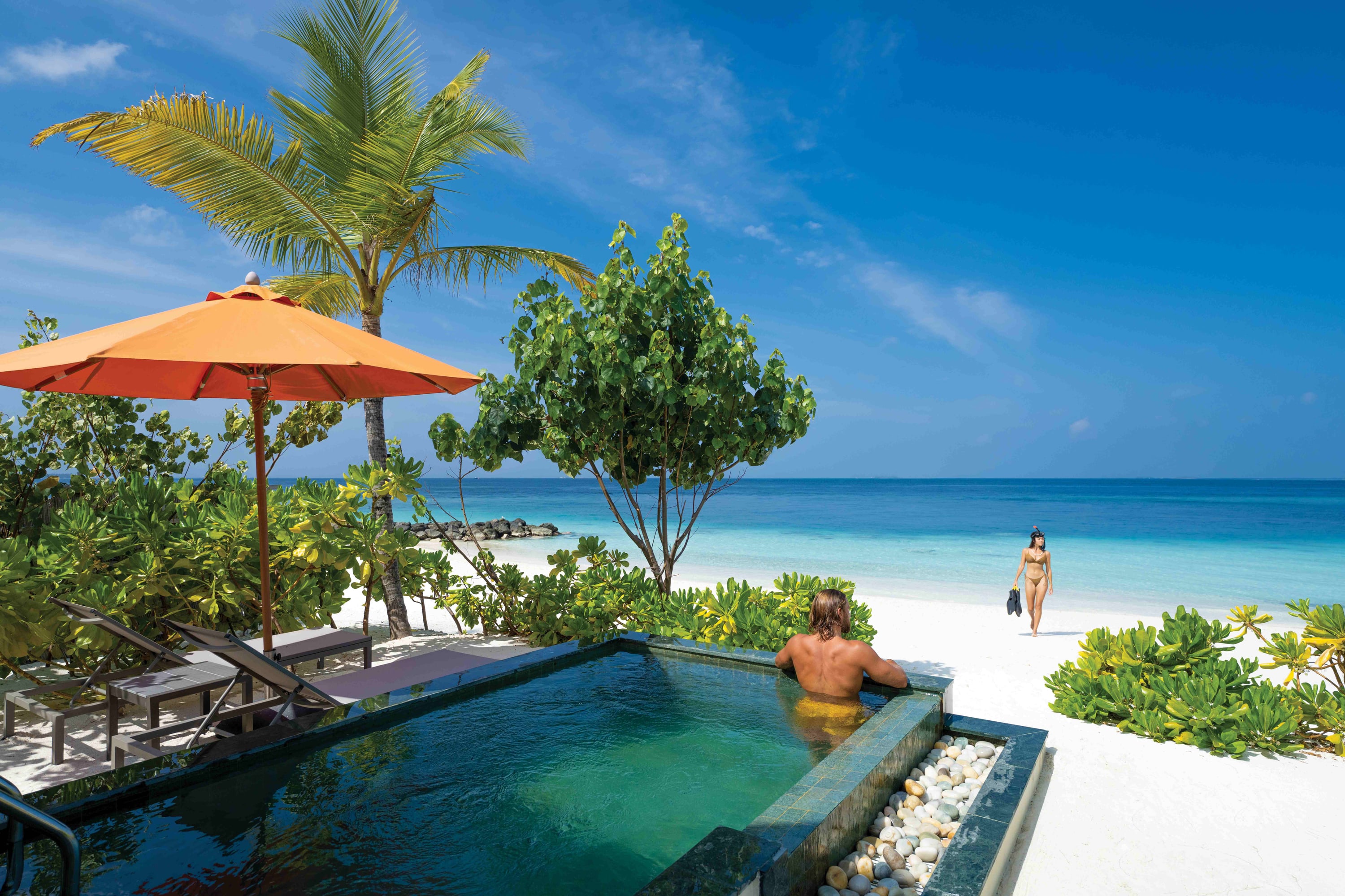SunNest Beach Pool Villa at OBLU SELECT Lobigili