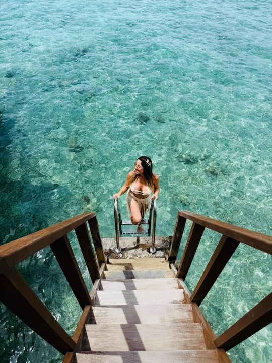 Foto von OBLU XPERIENCE Ailafushi vom 10. Juli 2026. Zu sehen sind möglicherweise Ocean und Text.