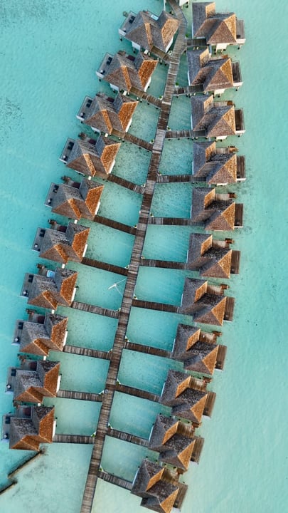 Some places you visit. Others you fall in love with. 💙 Overwater villa, sunset lagoon, and nowhere else to be — this is what paradise actually feels like. @outriggermaafushivaru