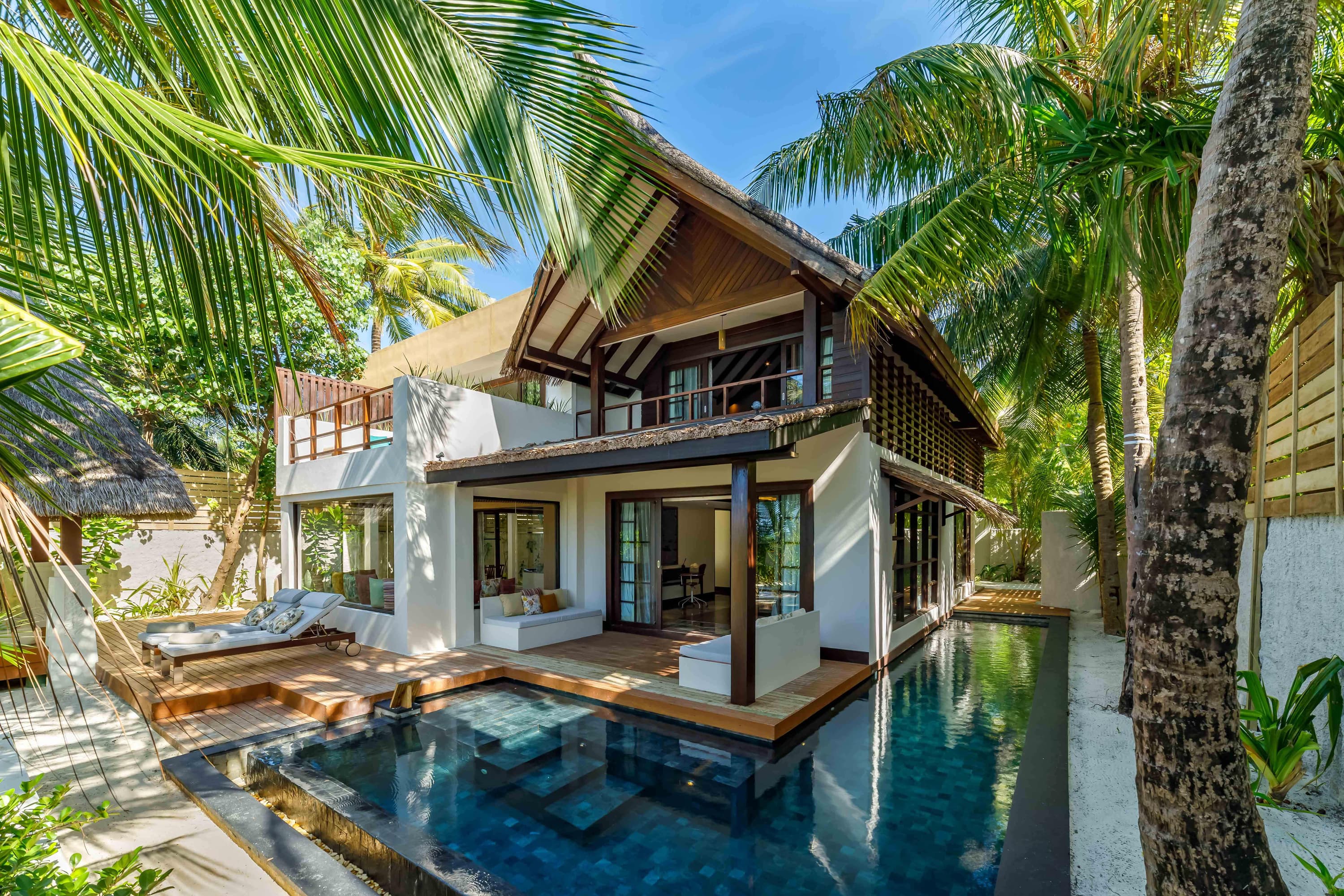 Earth Pool RESERVE Sunset (2 Bedroom) im OZEN RESERVE BOLIFUSHI
