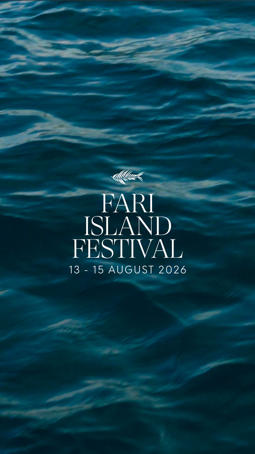 See creativity differently. Feel music move through the island. Discover new tastes, draw closer to nature and make time for your wellbeing.

Fari Islands Festival brings its five pillars to life thro