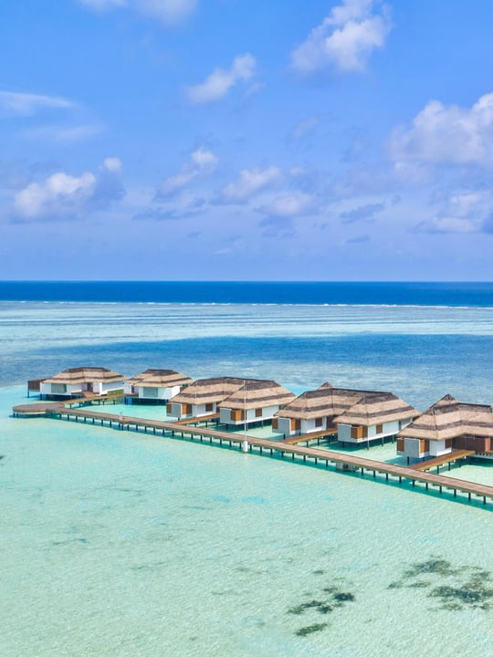 Photo by Pullman Maldives Maamutaa on June 10, 2026. May be an image of ocean, horizon and text.