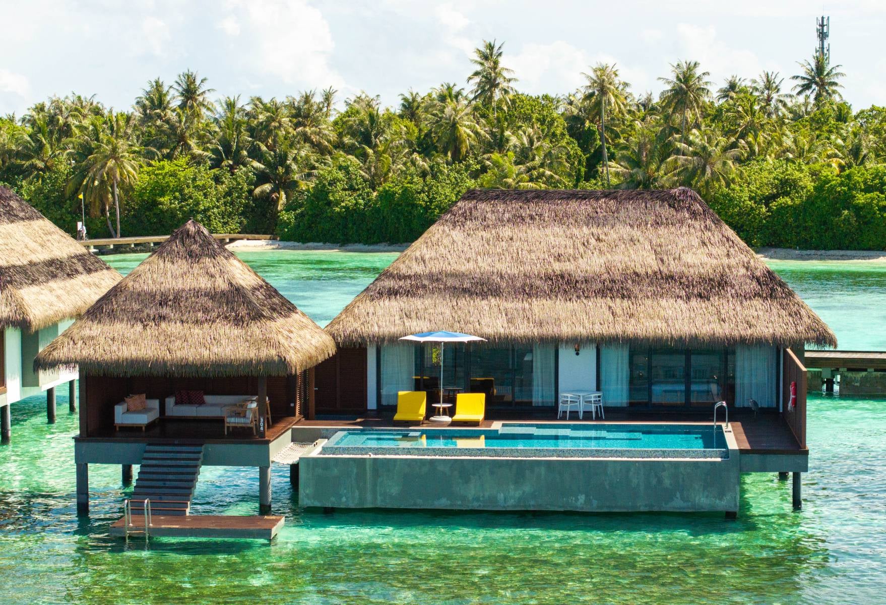 Two-Bedroom Ocean Pool Villa im Pullman Maldives Maamutaa Resort