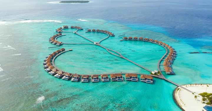 Photo shared by Radisson Blu Resort Maldives on August 05, 2026 tagging @radissonblu, and @radissonhotels. May be an image of text.