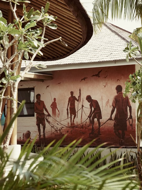 Photo by RAH GILI MALDIVES in RAH GILI MALDIVES with @baachy, @saaidhu, @saali.x, @saaly.jpg, @sixandsixprivateislands, and @sixandsixresidences. May be an image of one or more people, hallway, buildi