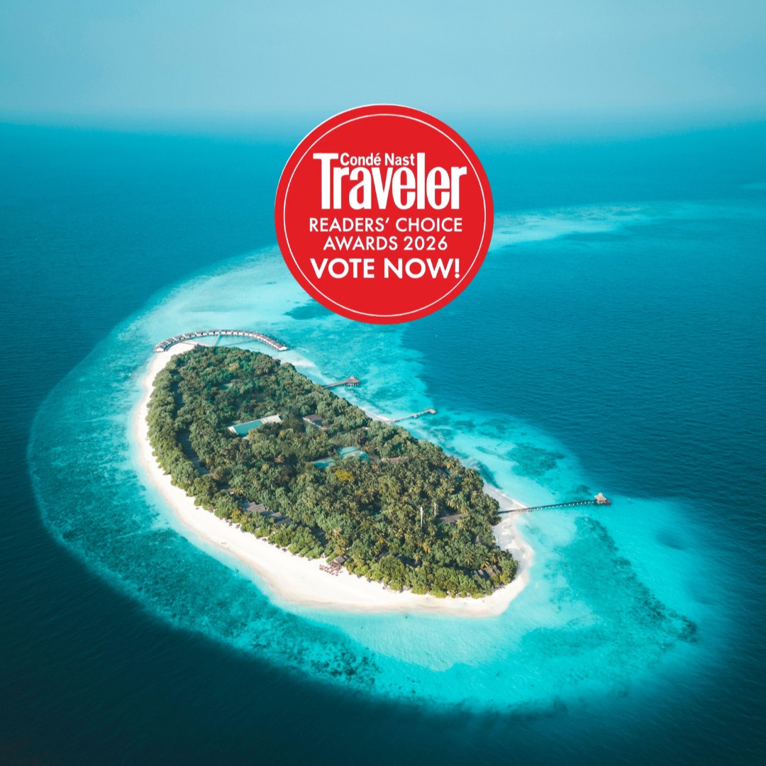Photo by NH Collection Maldives Reethi Resort on June 11, 2026. May be an image of beach and text that says "Traveler Condé Nast READERS'CHOICE READERS' CHOICE AWARDS 2026 VOTENOW! VOTE NOW!".