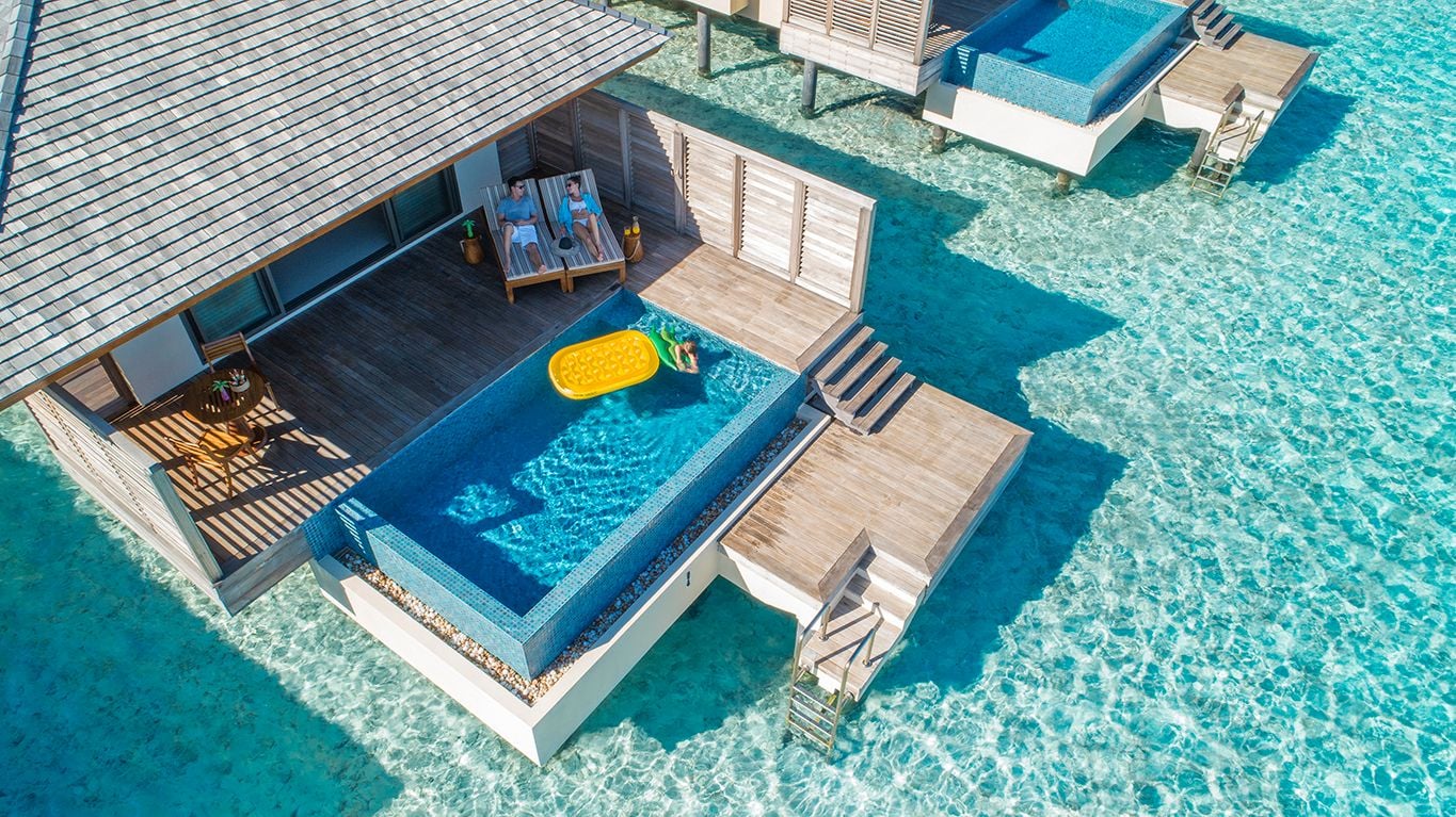 Sunrise Water Pool Villa im The Residence Maldives at Dhigurah