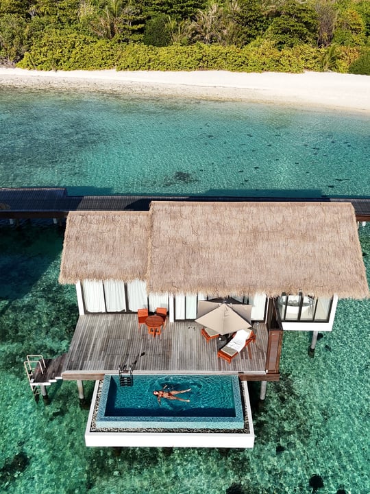 Paradise found 🌴💙

Hôtel @theresidencemaldives - #maldives #honeymoon #luxuryhotel #traveller #maldiveslovers - hôtel luxueux - voyage - voyage de noces - chic travel - endroit d’exception