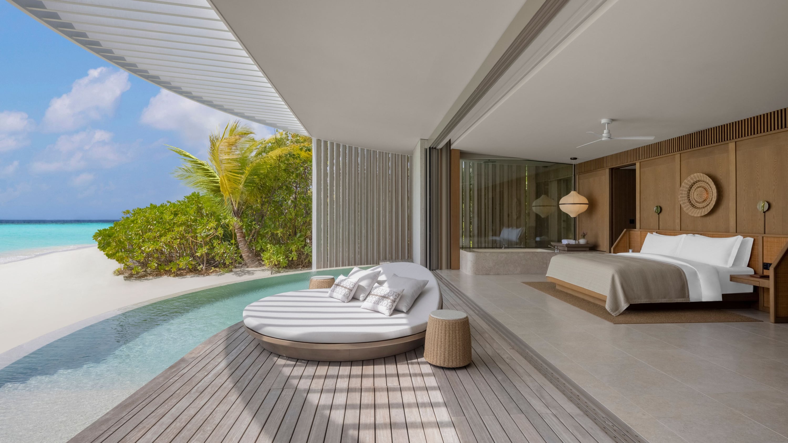 Sunset Beach Pool Villa im The Ritz-Carlton Maldives, Fari Islands