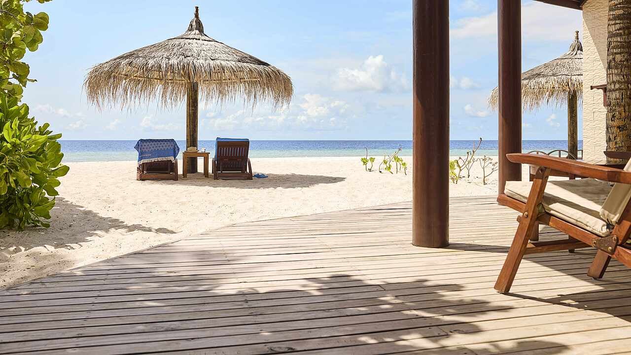 Beach Villa Classic Sea View at Robinson Club Maldives