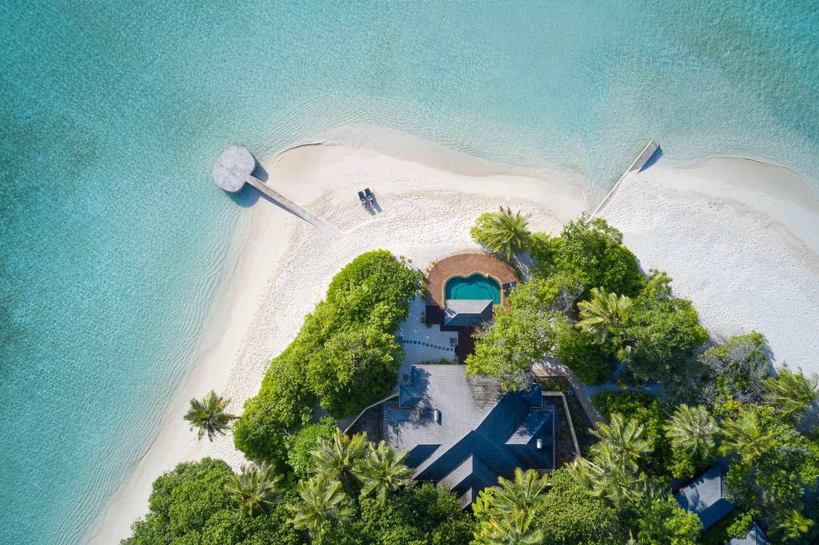 Two Bedroom Beach Pool Residence im Royal Island Resort Maldives