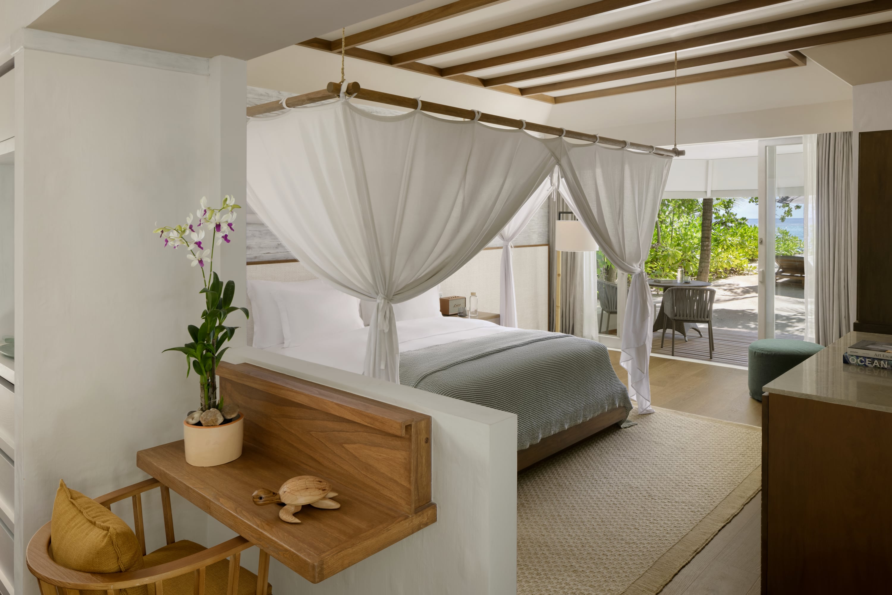 Beach Villa im Six Senses Kanuhura