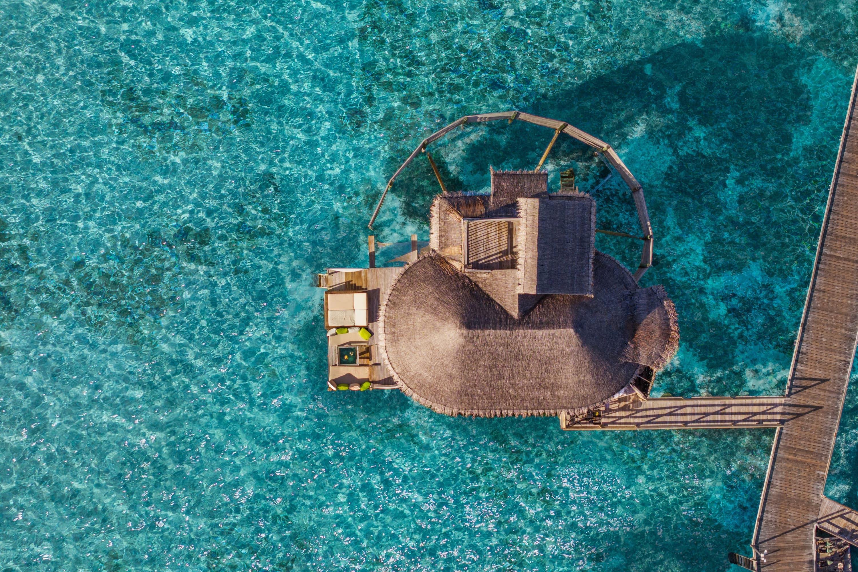 Lagoon Water Villa im Six Senses Laamu
