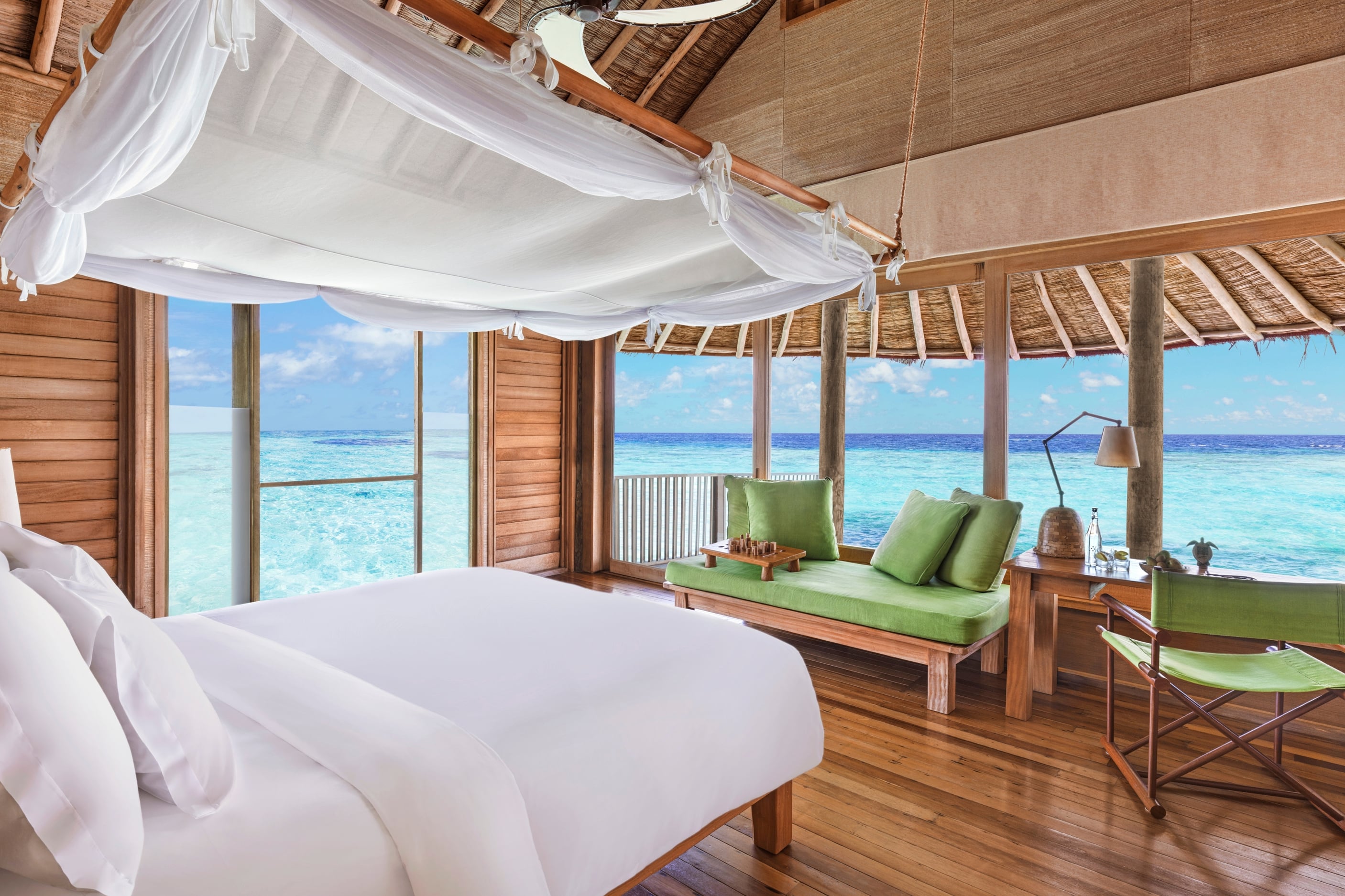 Ocean Water Villa im Six Senses Laamu
