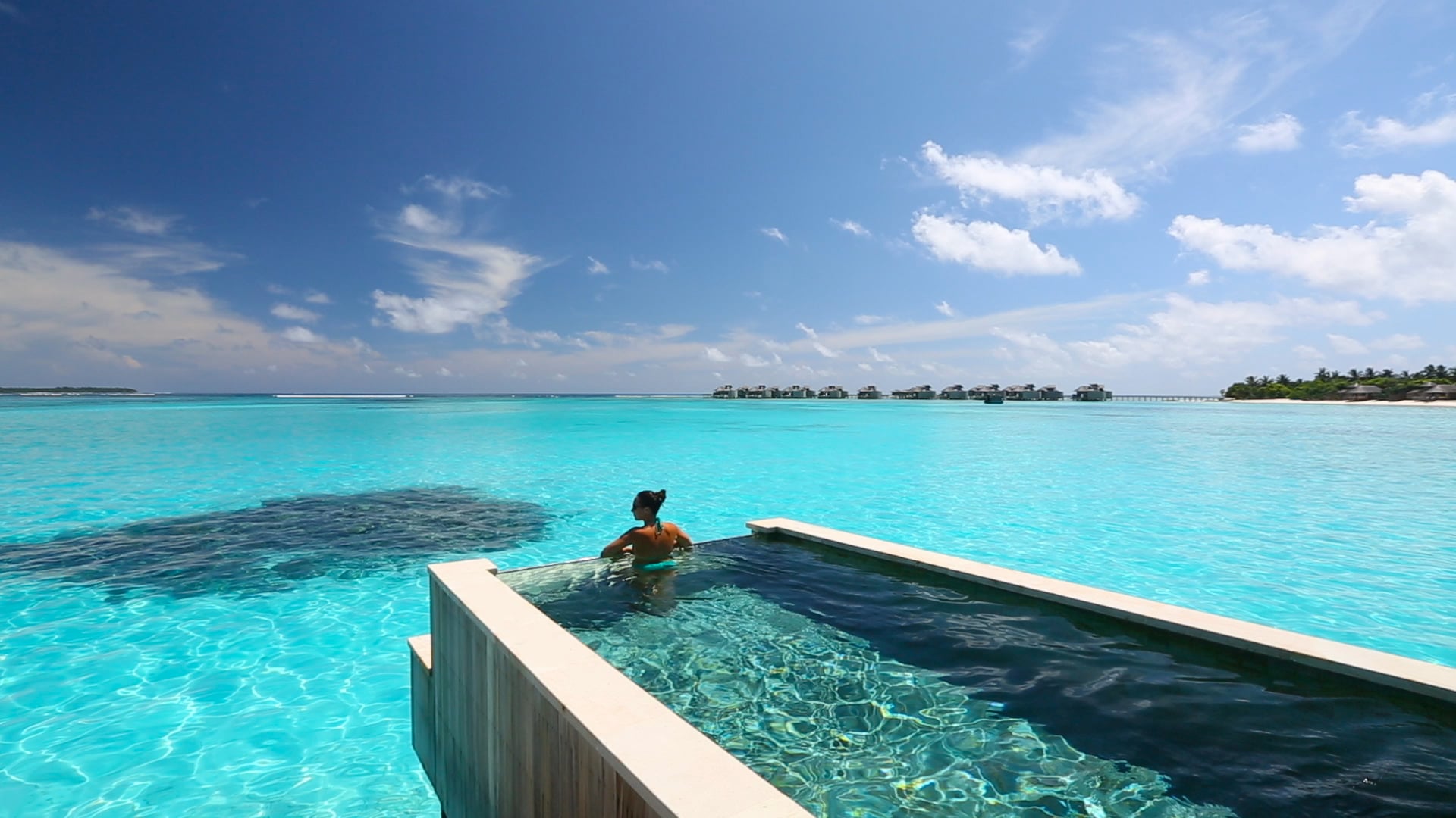 Ocean Water Villa with Pool im Six Senses Laamu