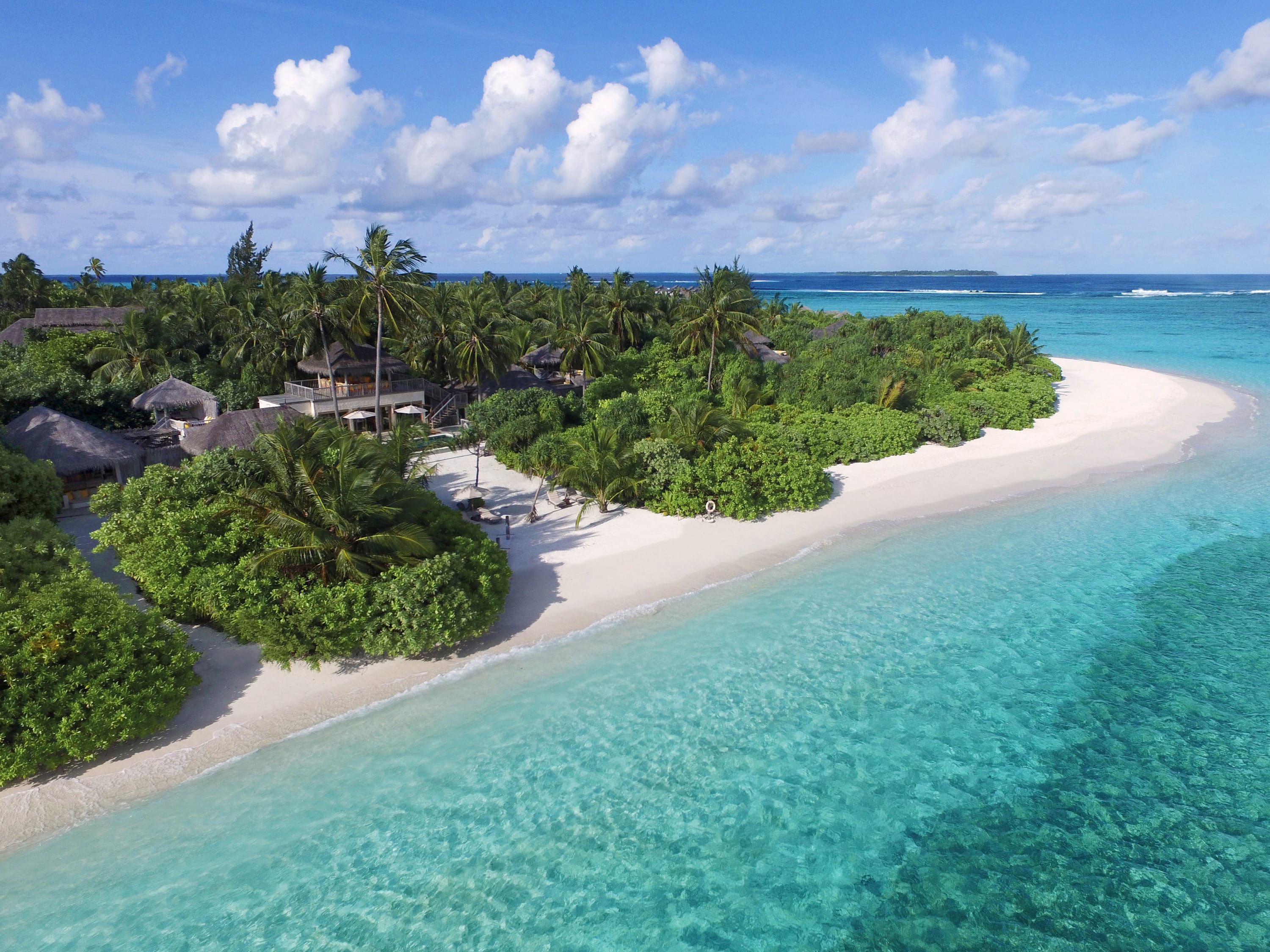 Two-Bedroom Ocean Beach Villa mit Pool im Six Senses Laamu