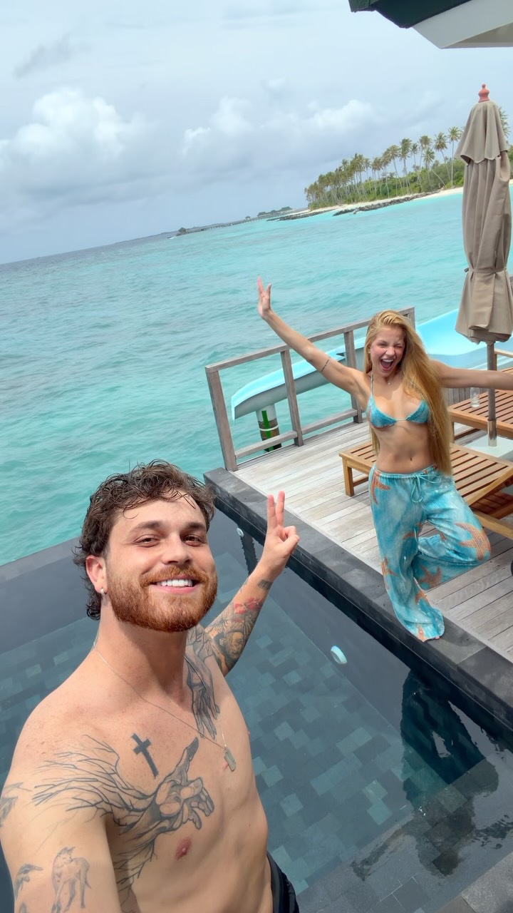 Tour pelo nosso quarto em Maldivas 🩵🏝️🦀