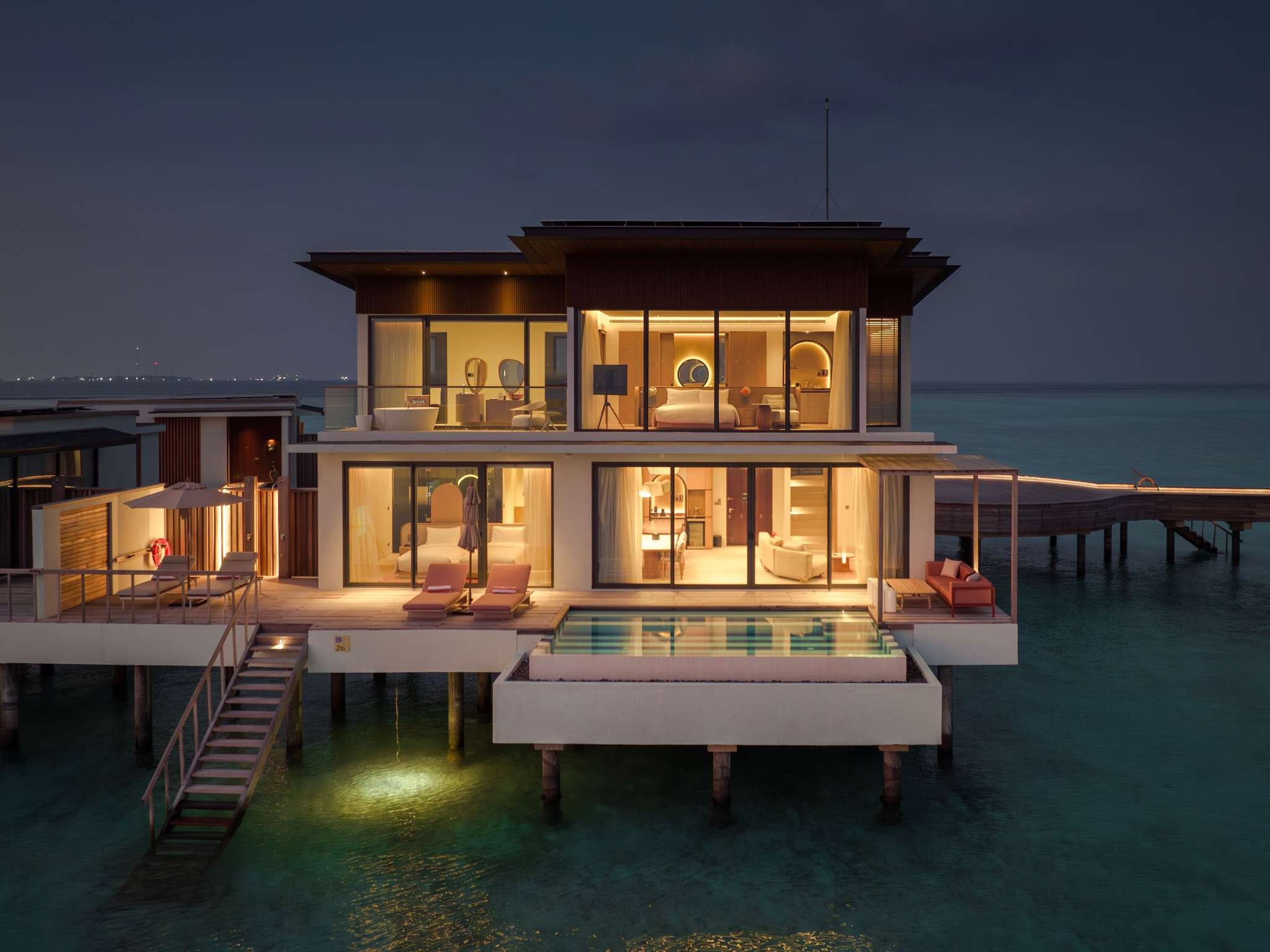 Two-Bedroom Ocean Water Pool Atelier im SO/ Maldives