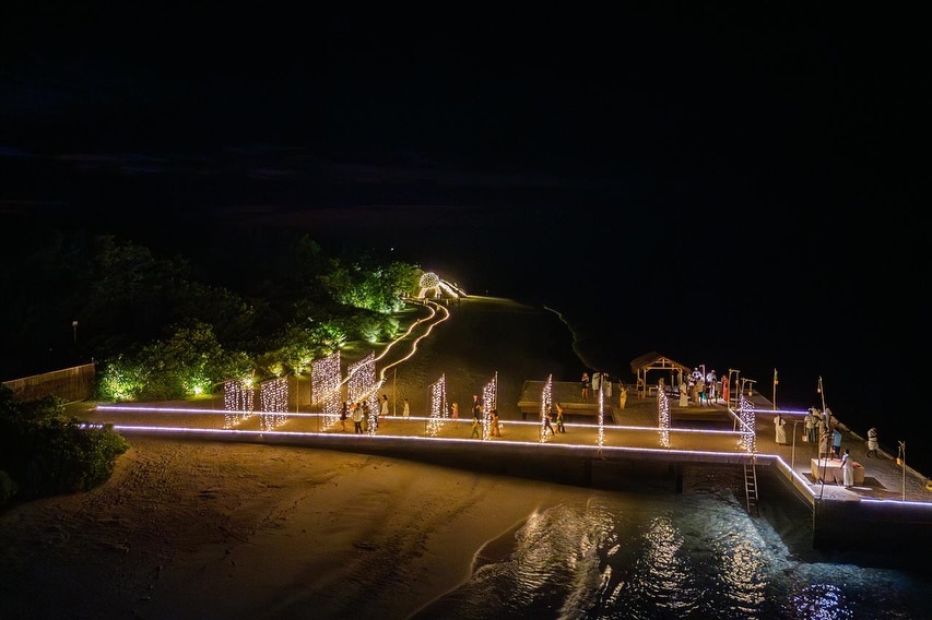 Start the year where dreams meet the sea. #SonevaFushi #NewYear2025”