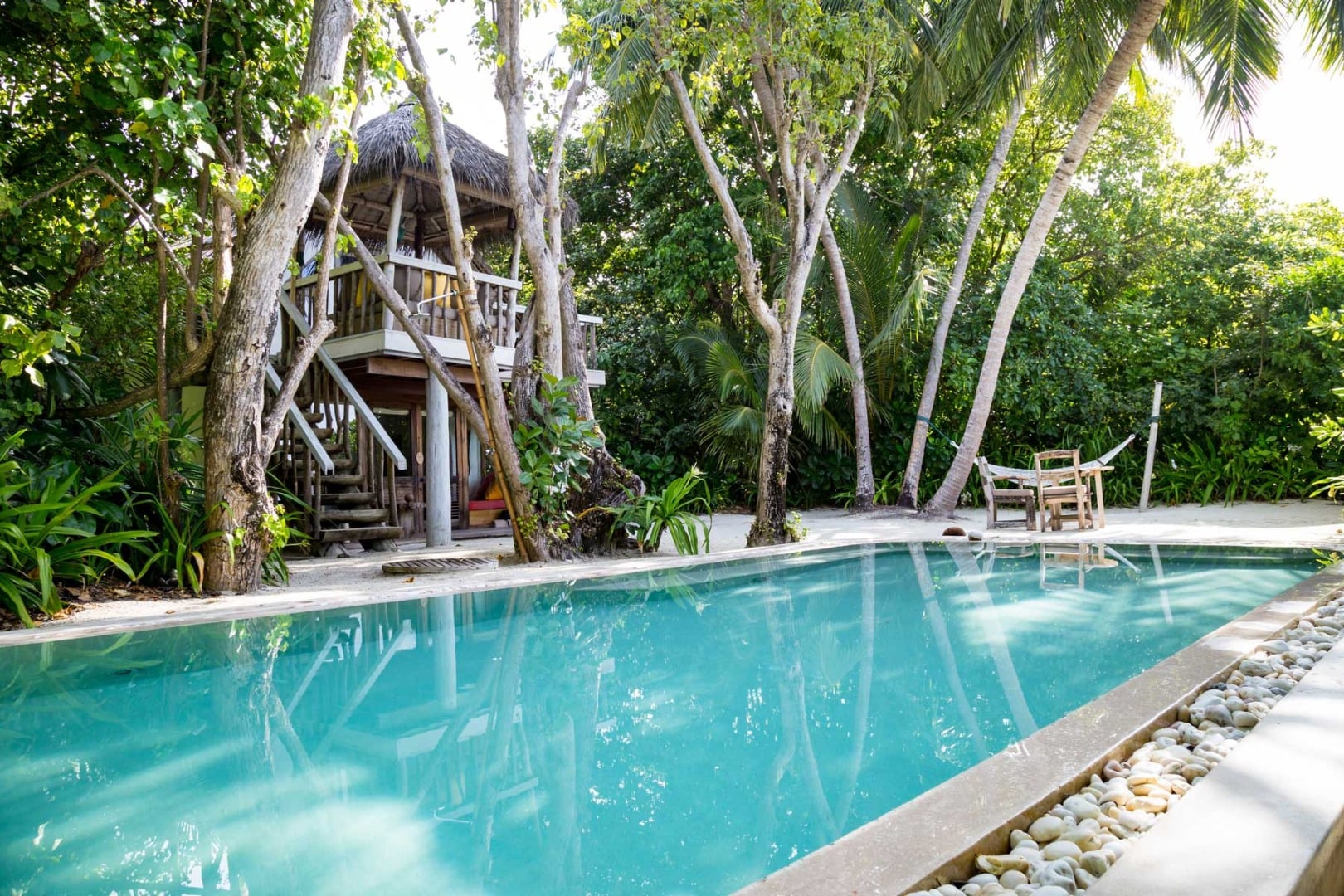 One Bedroom Duplex Beach Pool Villa in Soneva Fushi