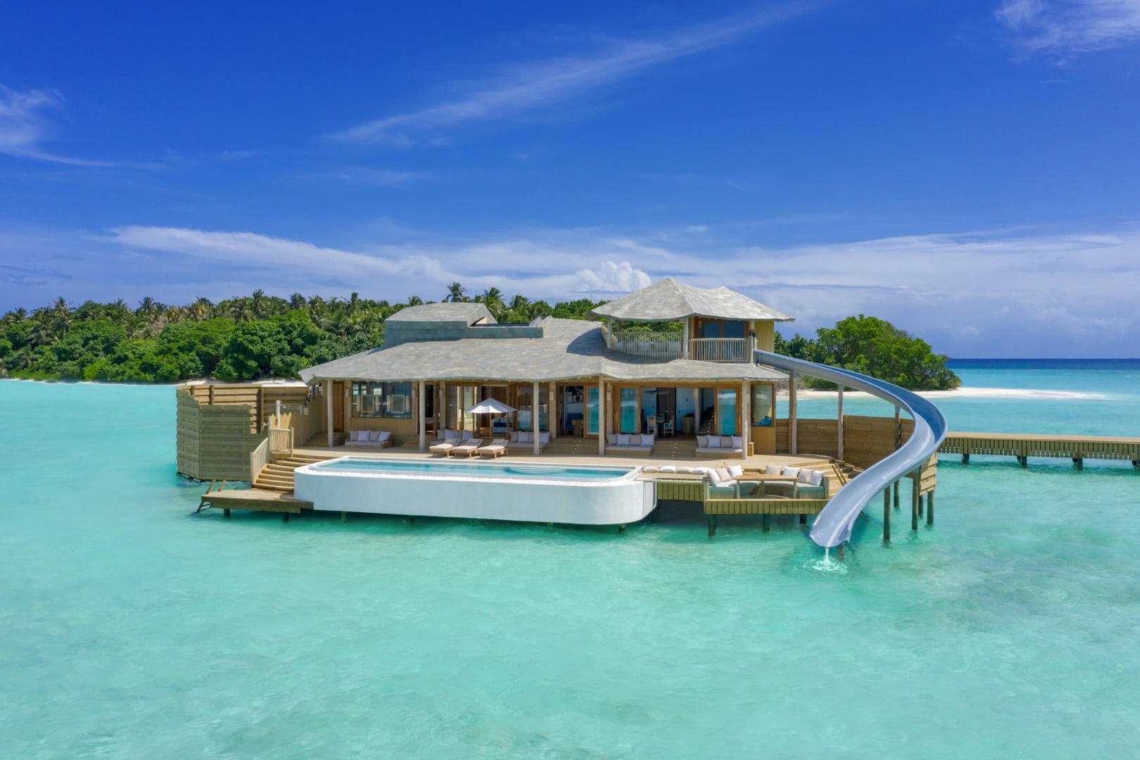 1 Bedroom Water Reserve with Slide 1 in Soneva Fushi