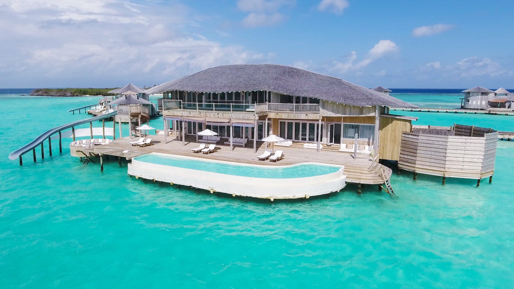5 Bedroom Water Retreat mit Rutsche im Soneva Jani