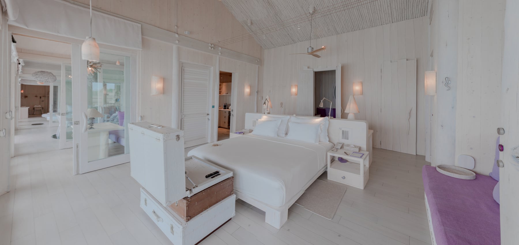One Bedroom Overwater Pool Villa mit Rutsche im Soneva Jani