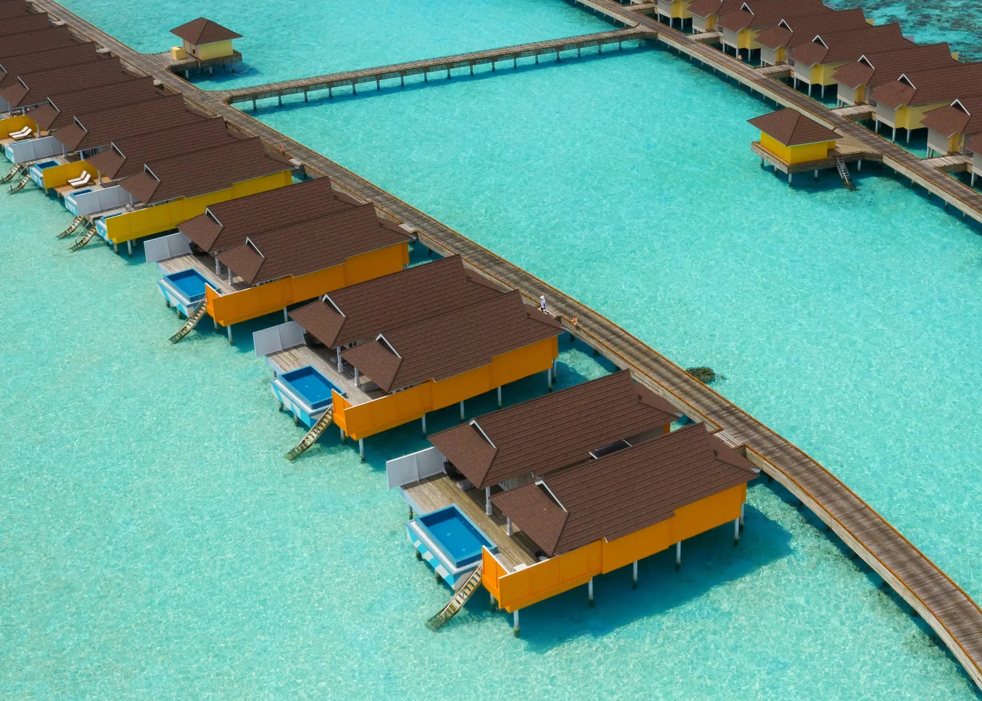 2-Bed Lagoon Overwater Pool Villa im The Standard Maldives